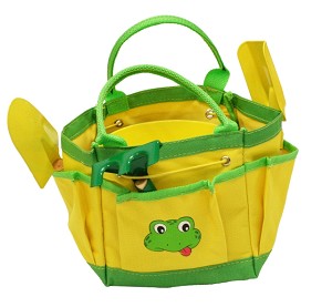Beach set with  canvas case - Frog